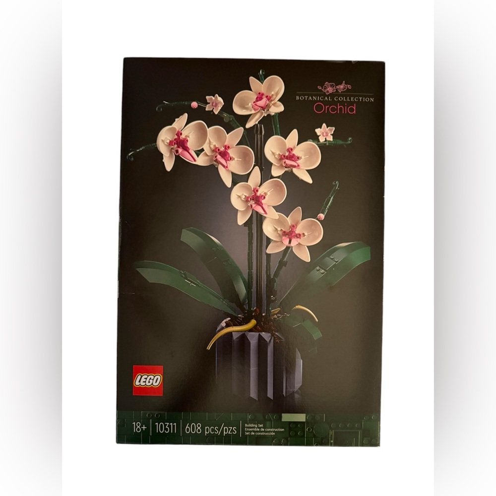 LEGO Orchids Botanical Collection Building Set 608 pieces